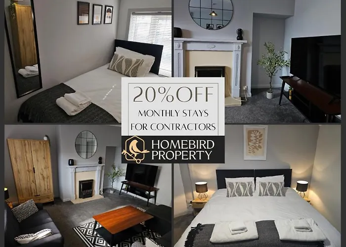 Spacious 3-bedroom Semi Detached House By Homebird Management Short Lets & Serviced With Private Parking & Garden * Leeds